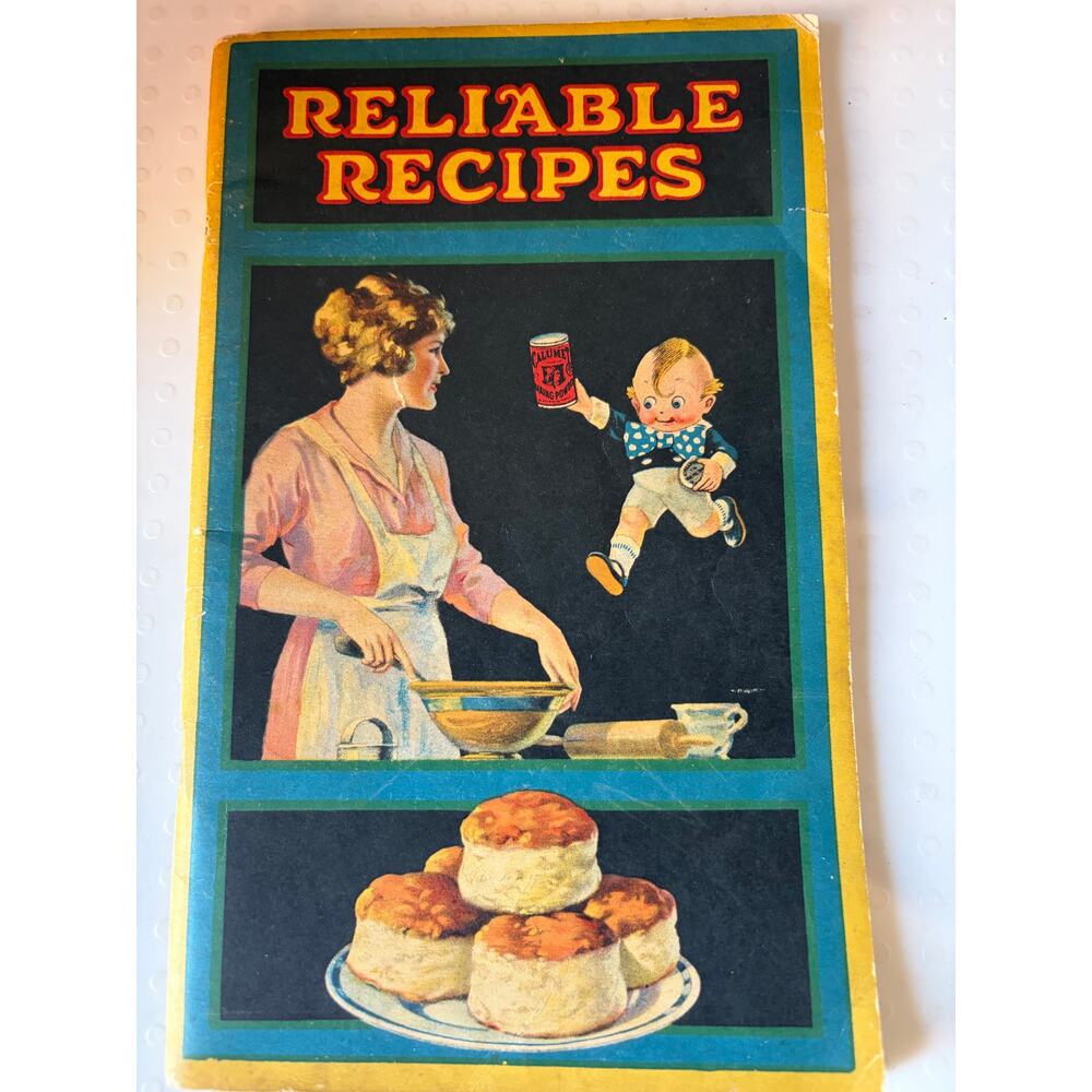 1942 24th Ed. Reliable Recipes Calumet Baking Powder